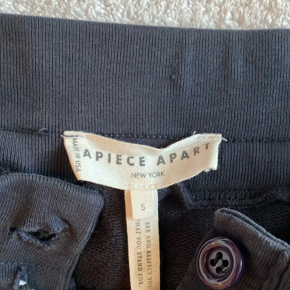 Apiece Apart Navy sweatpants - Picture 2 of 8